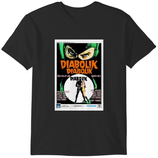Discover Diabolik 1968 T-Shirts