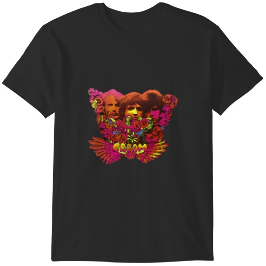 Discover Cream band psych3delic album cover T-Shirts