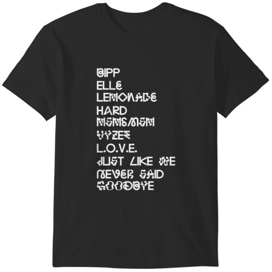 Discover SOPHIE “PRODUCT” Tracklist White T-Shirts