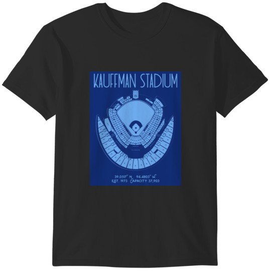 Discover KansasCity Royals Stadium Baseball T-Shirts