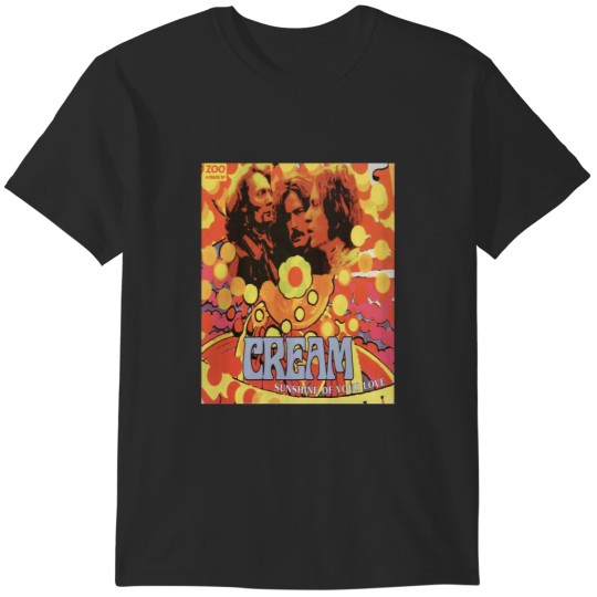 Discover Cream Band T-Shirts