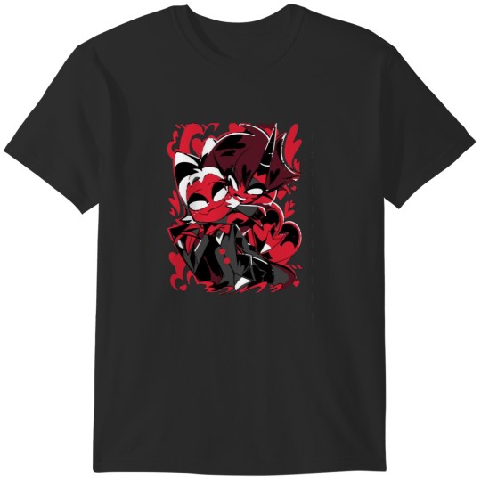 Discover Helluva Boss Moxxie &amp_ Millie T-Shirts