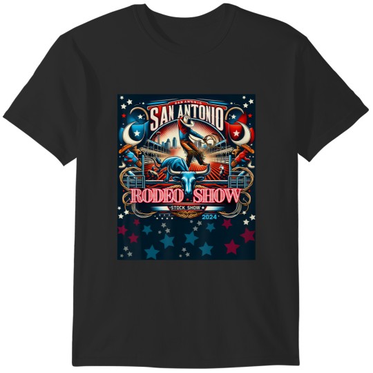 Discover rodeo stock show glory 2024, san antonio showdown, cowboy T-Shirts