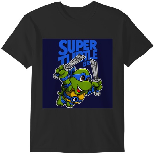 Discover Super Turtle Bros - Leo T-Shirts