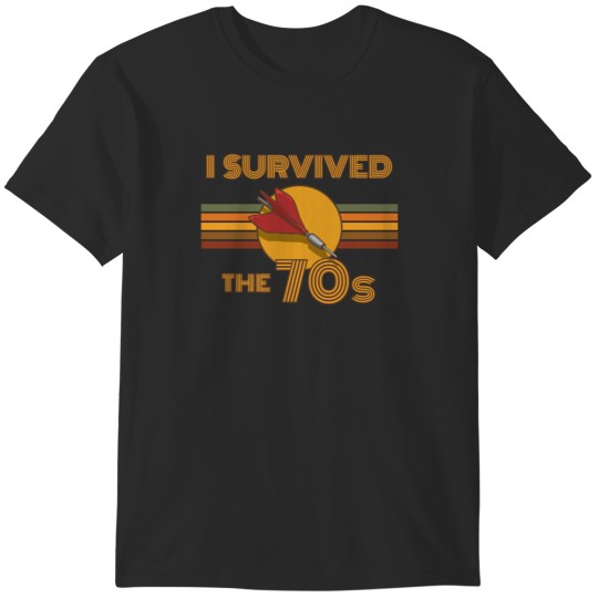 Discover Lawn Darts Survived the 70s Vintage Toy T-Shirts