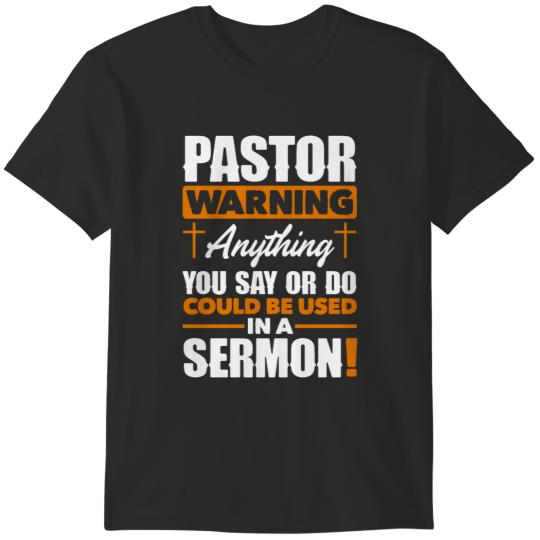 Discover Pastor Appreciation Clergy Preacher Christian Sermon Funny T-Shirts