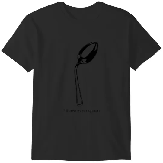 Discover There Is No Spoon The Matrix Spoon Boy Quote Badflower T-Shirts