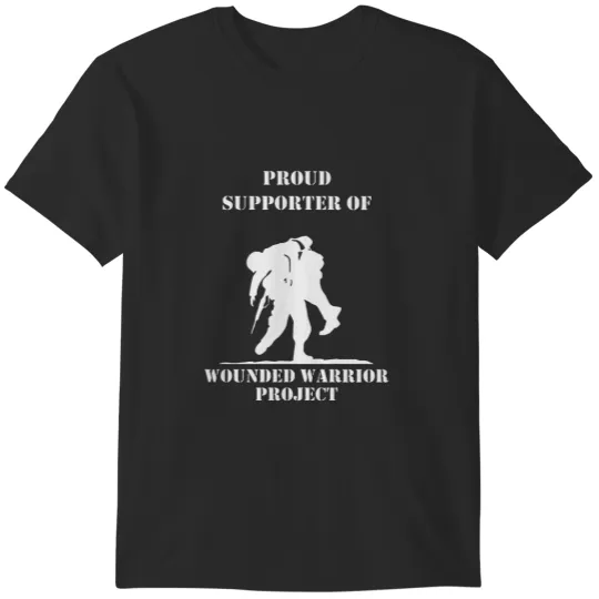 Discover Discover Cool Wounded Warrior Project Print Design Men's Ideal Short Sleeve T Shirt T-Shirts