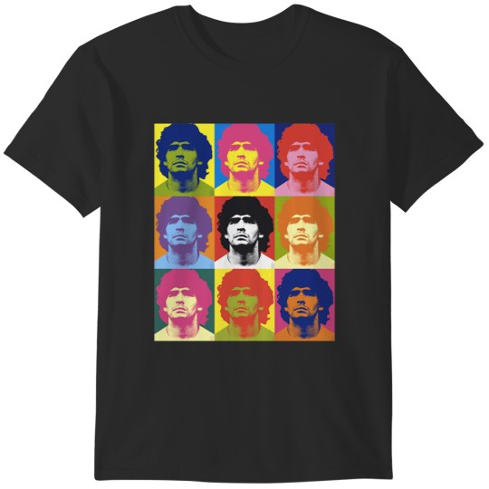 Discover Warhol Maradona T-Shirts