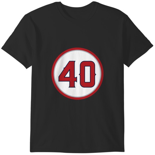 Discover Troy Percival 40 Jersey Number T-Shirts