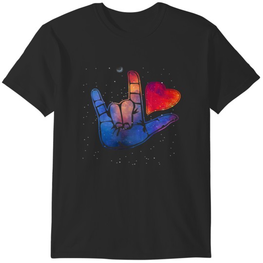 Discover American Sign Language ASL I love you in sign language 286 ASL T-Shirts