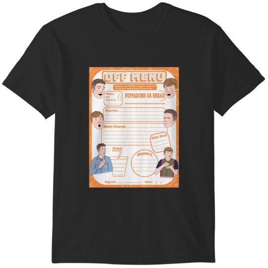 Discover Off menu podcast poster163 T-Shirts