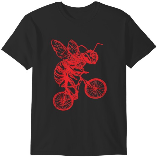 Discover Bee Beekeeper SEEMBO Bee Cycling Bicycle Cyclist Biker Biking Riding Bike 294 Hive Beekeeping T-Shirts