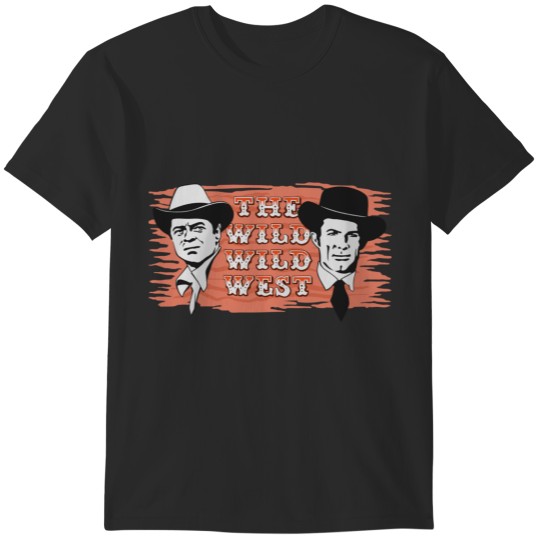 Discover The Wild Wild West TV Series colour T-Shirts