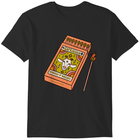 Discover Capricorn Zodiac Sign Capricorn Matchbox T-Shirts