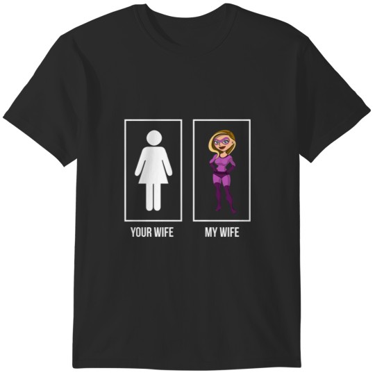 Discover My Wonderful Wife  Character Art T-Shirts