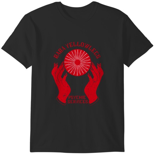 Discover Throne of Glass Baba Yellowlegs Psychic Services Officially Licensed T-Shirts