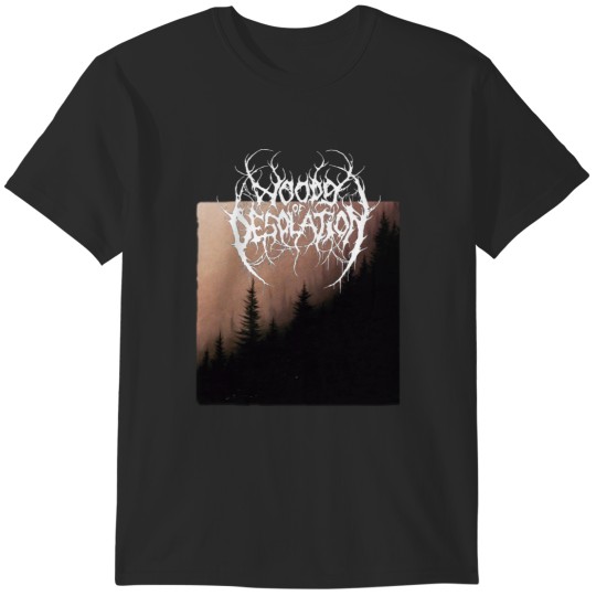 Discover Woods of Desolation - Torn Beyond Reason - Black Metal  .png T-Shirts