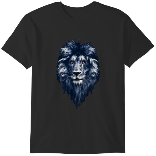 Discover the blue lion Sticker T-Shirts