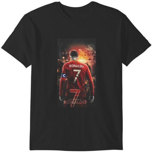 Discover Cristiano Ronaldo Art T-Shirts