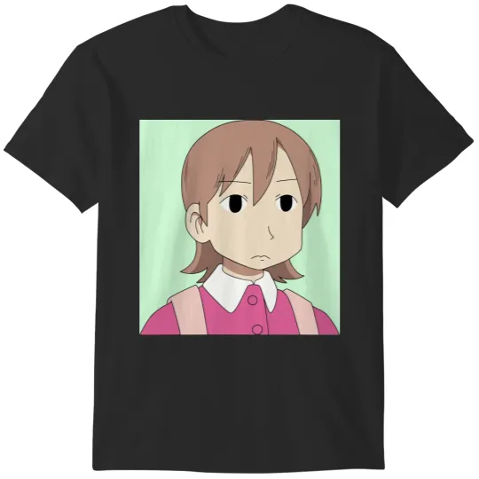 Discover Nichijou  Aioi Yuuko Blank Face T-Shirts