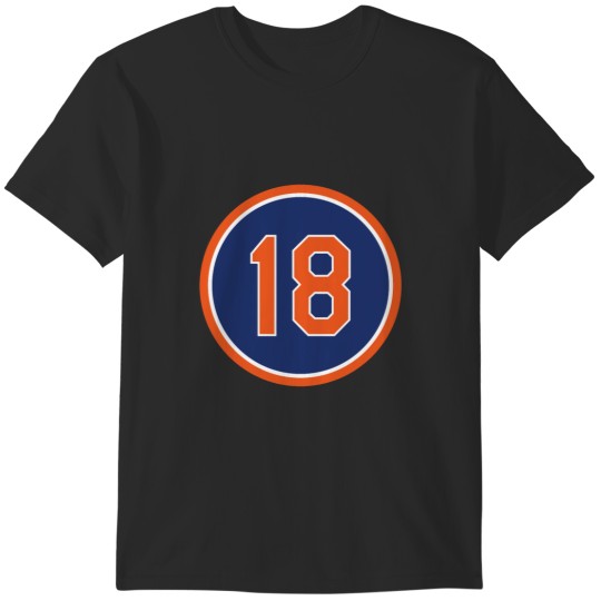 Discover Darryl Strawberry 18 Jersey Number (1) T-Shirts