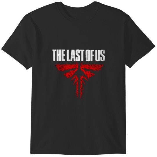 Discover The Last Of Us Logo(white) T-Shirts