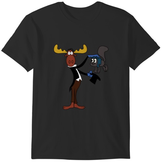 Discover Rocky & Bullwinkle Show T-Shirts