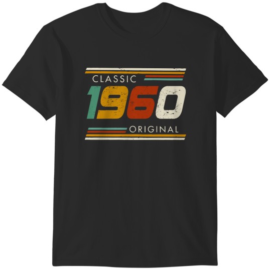 Discover 1960 Birthday Classic 1960 Original Vintage T-Shirts