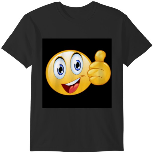 Discover Thumbs up smiley face T-Shirts