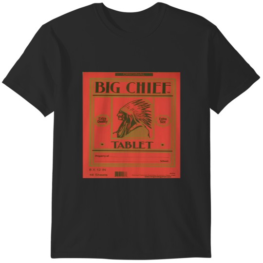 Discover Big Chief Vintage Tablet Cover Dog Spiced T-Shirts