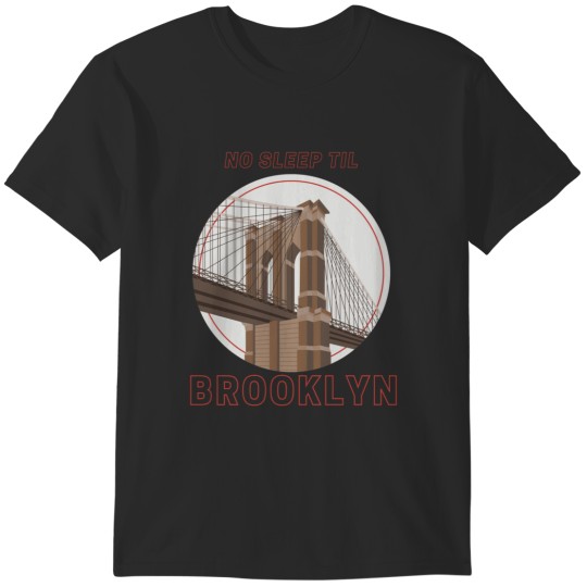 Discover No Sleep Til-Brooklyn- T-Shirts