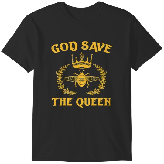 Discover Bee Beekeeper God Save The Queen Bee Environmental Beekeeper Shirt49 Hive Beekeeping T-Shirts