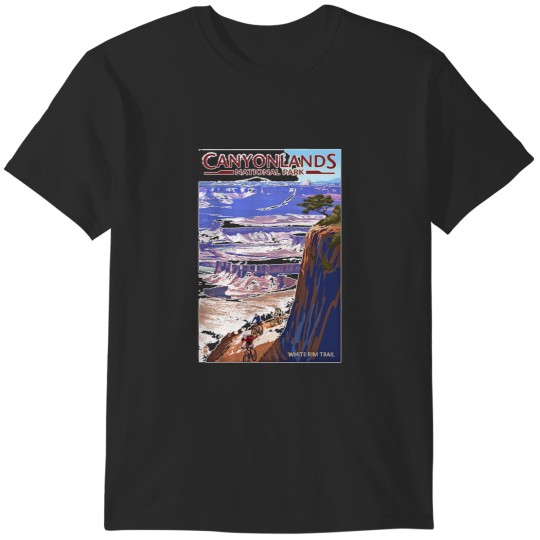 Discover Canyonlands National Park Utah Vintage Travel Decal - White Rim Trail Classic T-Shirt T-Shirts
