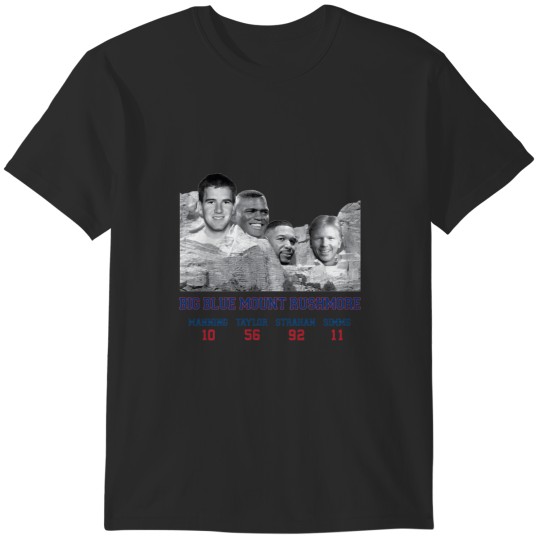 Discover Big Blue Mount Rushmore T-Shirts