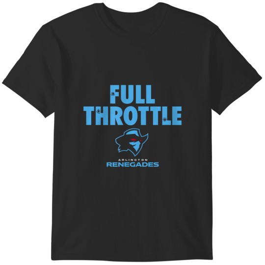 Discover arlington renegades ufl full throttle arlington football T-Shirts