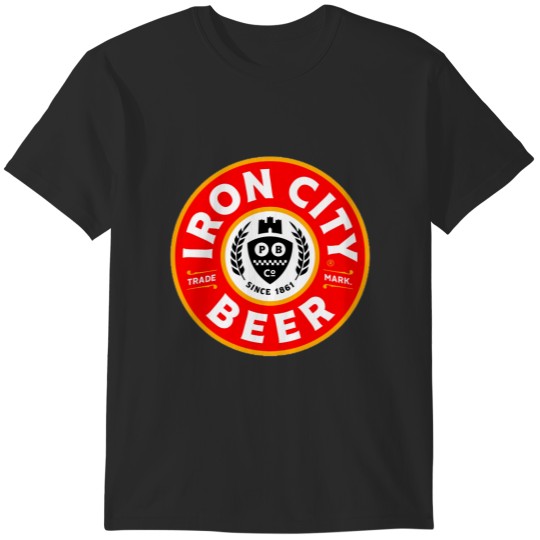 Discover Iron City Logo Dog Spiced T-Shirts