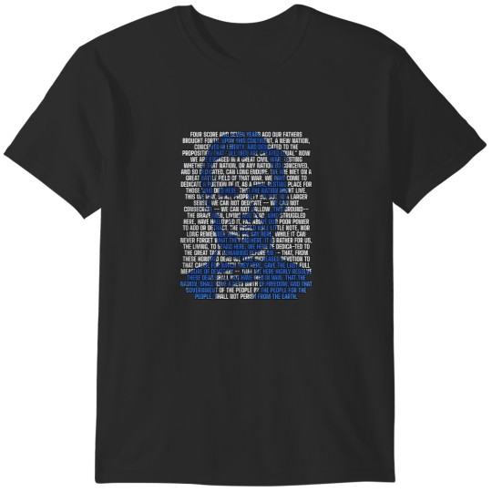 Discover Abraham Lincoln Gettysburg Address  Classic T-Shirt T-Shirts