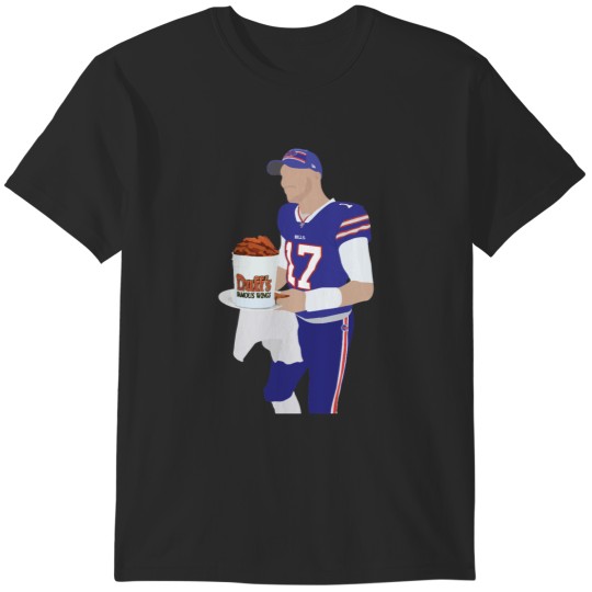 Discover Josh Allen, Buffalo , Duff_s Chicken Wings(1) Buffalo Football Fan - Funny Don_t Stop Billievin T-Shirts