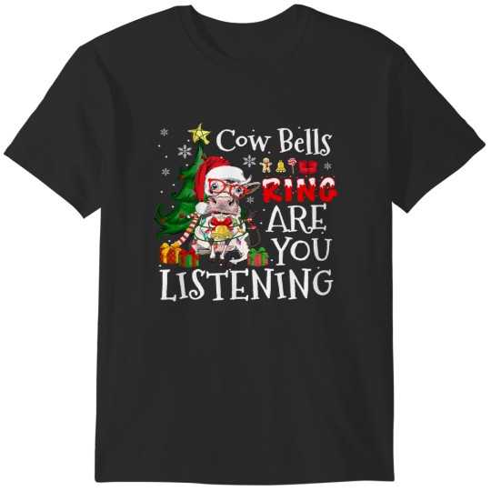 Discover Cow Mooey Funny Cattle Bells Ring Are You Listening Funny Animal Lover 231 Cows Heifer Daisy Cattle T-Shirts