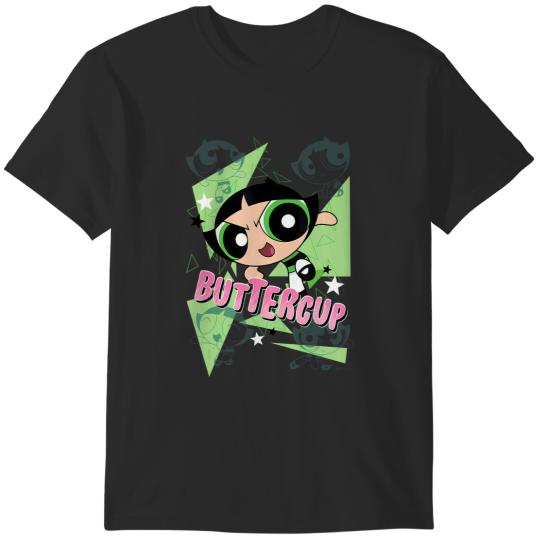 Discover cn o botão de ouro das meninas superpoderosas se move camisetas