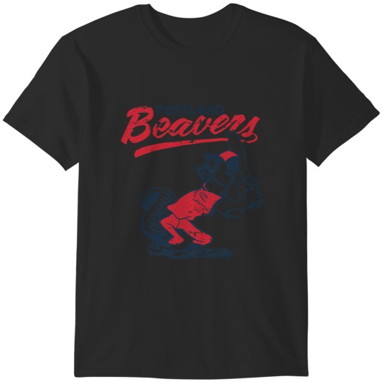 Discover Defunct Team..Portland Beavers 36 Anniversary Tee T-Shirts