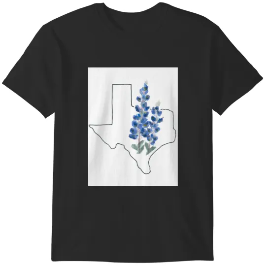 Discover texas bluebonnet state flower iPhone Case T-Shirts
