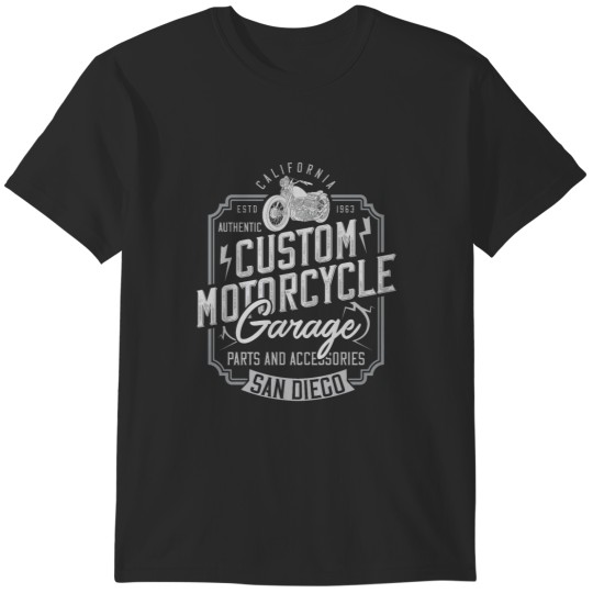 Discover Custom motorcycle T-Shirts