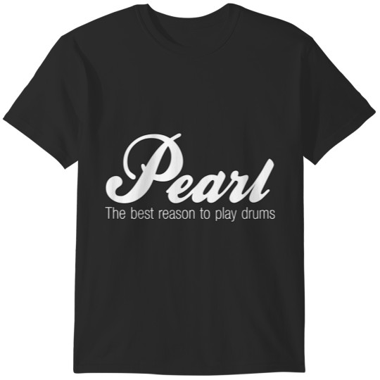 Discover White Pearl  Drums T-Shirts