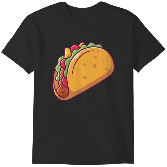 Discover Taco Taco cartoon T-Shirts
