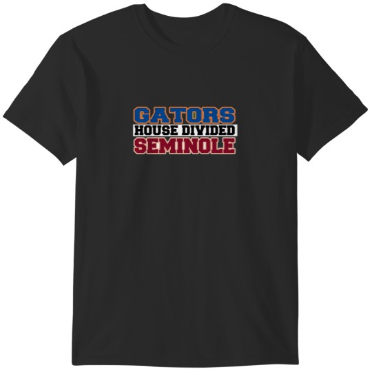 Discover Gators House Divided Seminole T-Shirts