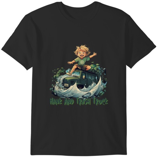 Discover Trash Truck Netflix Hank And Trash Truck EVE T-Shirts