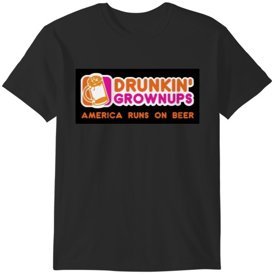 Discover Drunkin Grownups America Version T-Shirts