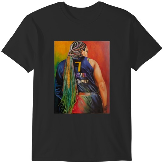 Discover Aliyah Boston - Paint Art Active T-Shirts